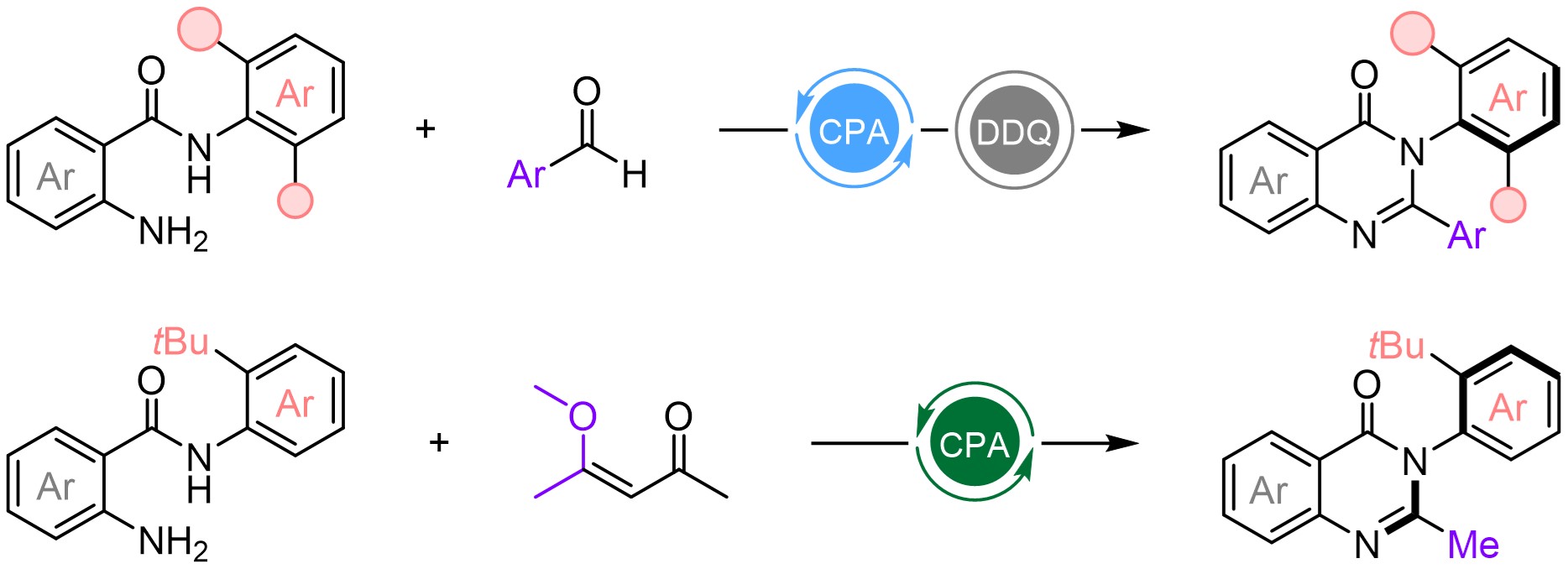Brønsted Acid-Catalysed Enantio-selective Construction of Axially Chiral Arylquinazolinones