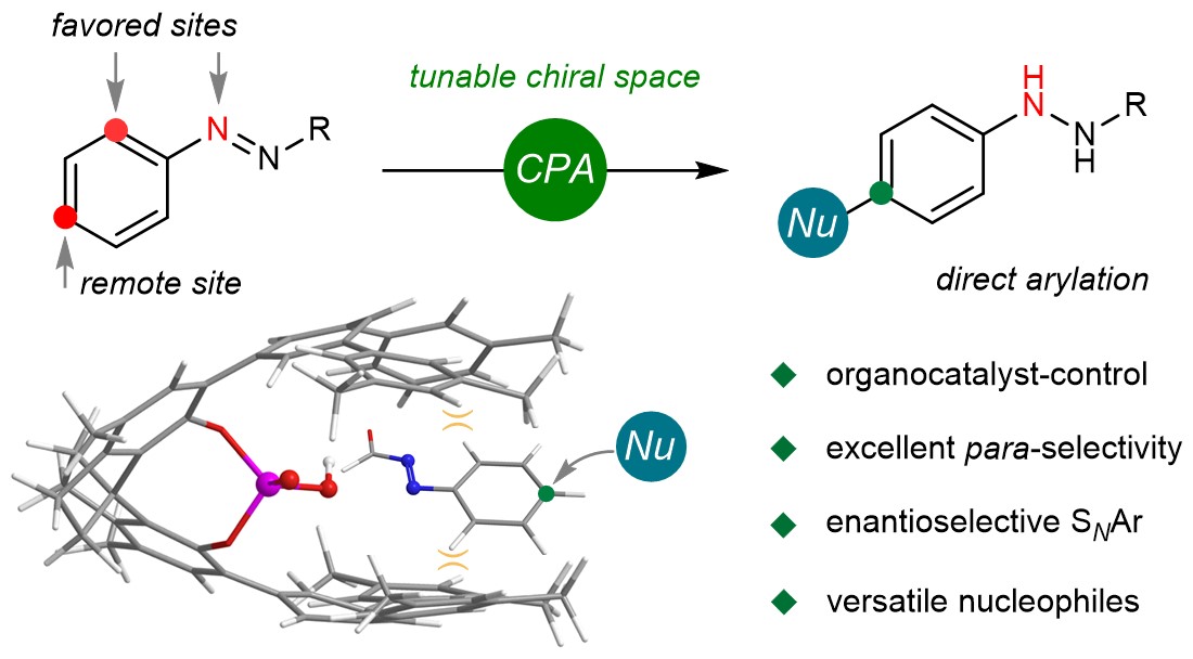 Organocatalyst-controlled site-selective arene C–H functionalization